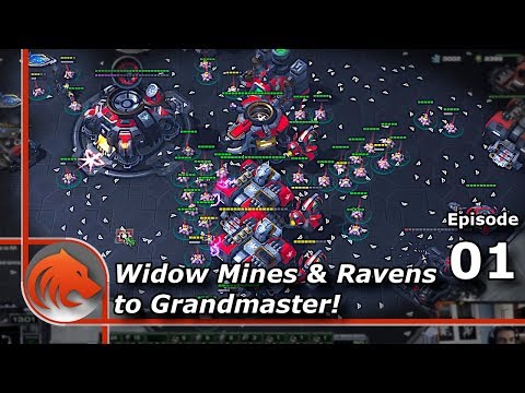 StarCraft 2: *NEW* Series! MASS Widow Mines & Ravens to Grandmaster!