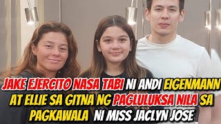 Jake Ejercito nasa tabi ni Ellie at Andi Eigenmann sa gitna ng pagluluksa sa pagpanaw ni Jaclyn Jose