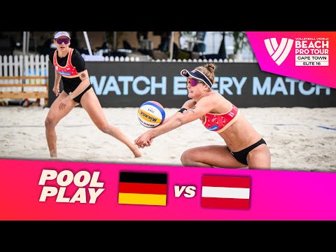 Müller/Tillmann vs. Klinger D./Klinger R. - Pool Play Highlights | Cape Town 2025 #BeachProTour