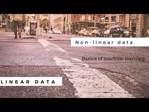 image-What is linear and nonlinear dataset?