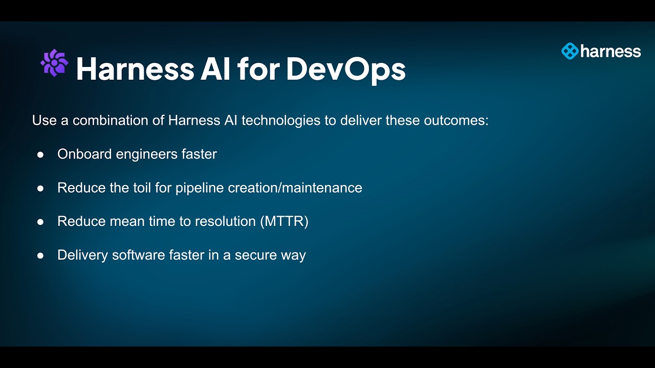 Harness AI for DevOps Demo