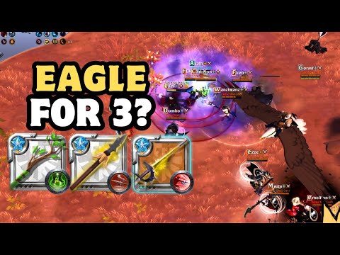 4vX | Battle Eagle for 3 ppl? | eFeF | Albion Online