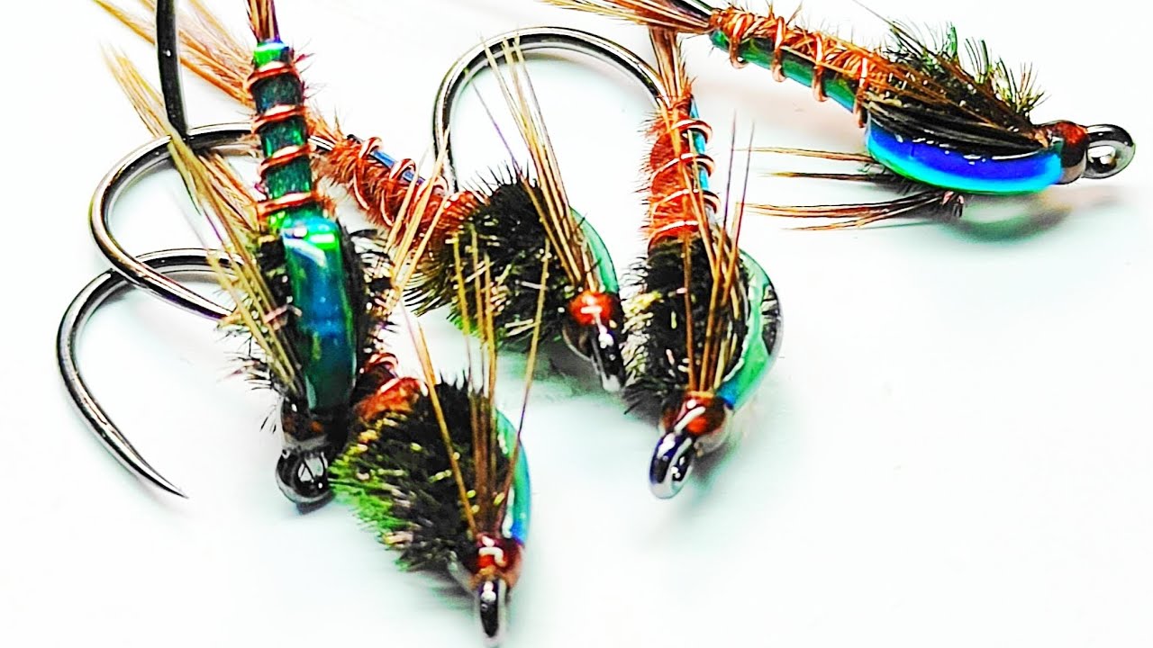 Flashback Pheasant Tail Nymph. #flytying #flyfishing #pheasanttail #nymphs #troutfishing #troutflies