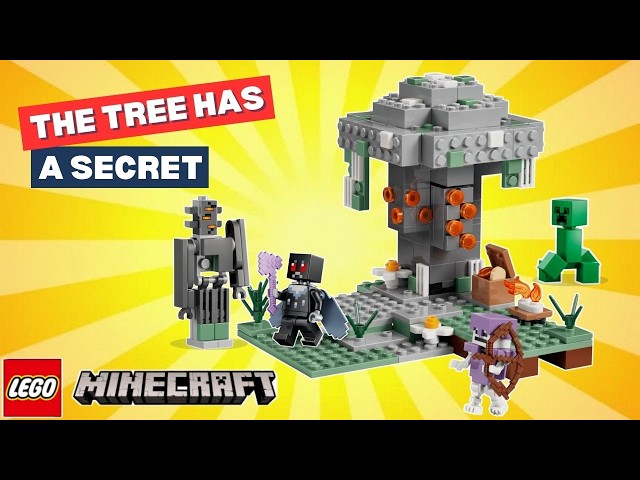Vídeo relacionado con LEGO Minecraft El Jardín Pálido - Miniatura de Bioma con Minifigura de Crepitante y Hombre Polilla - Figuras de Creeper y Esqueleto - Regalo Gamer para Niños y Niñas de 7+ Años - 21586
