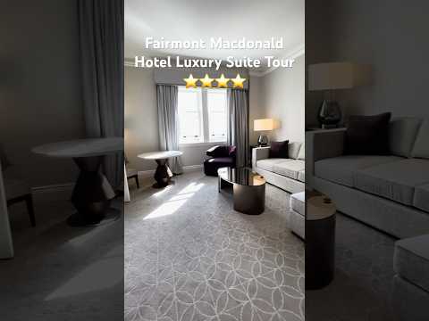 Fairmont Hotel Macdonald | Luxury Suite Tour