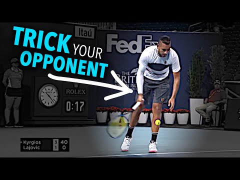 How to Underhand Serve like Kyrgios (tennis lesson)