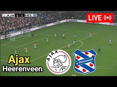 🔴LIVE- Ajax vs Heerenveen l Eredivisie 2025/26 l Full Match eFootball Pes 21 Gameplay