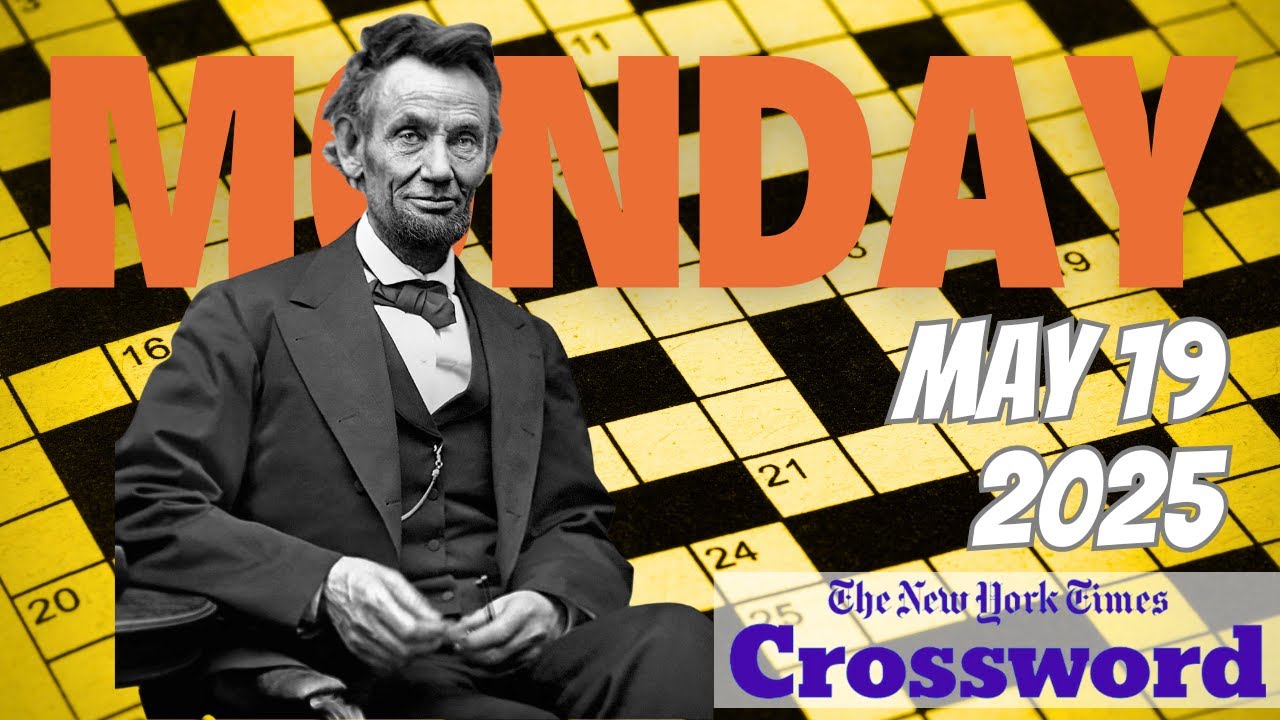 Monday: For The Score! - NYT crossword 5/19/2025