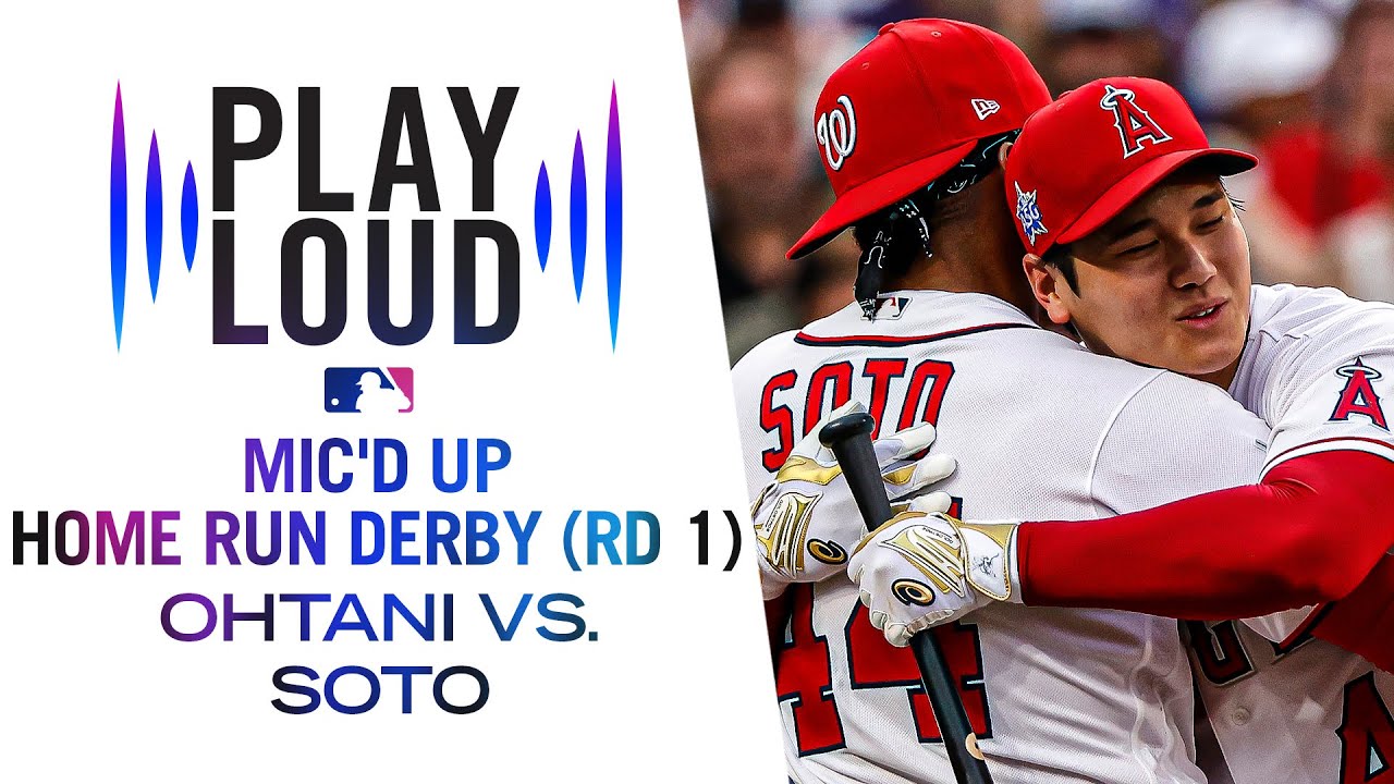 Shohei Ohtani and Juan Soto were MIC'D UP for their entire Home Run Derby showdown!!