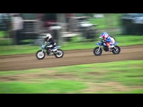 2021 07 24 50cc Shaft Heat 2 Motorcycle Flat Track Racing, Kids Racing Dirt Bikes, Lamoine Ramblers