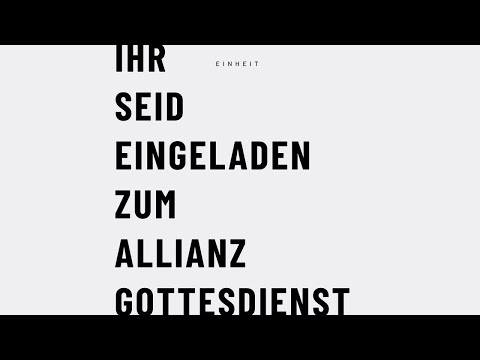 Allianz Gottesdienst | 21.01.2024