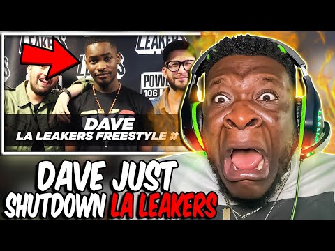 Santan Dave Destroyed LA LEAKERS | Dave Freestyle With The LA Leakers | #Freestyle007 (REACTION)