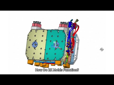 How 2K Molds Work | Two-Shot Injection Explained with Animation
