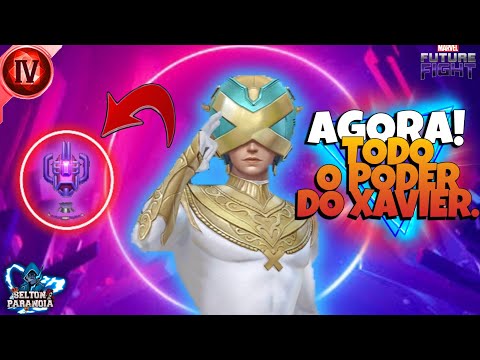 PROFESSOR X T4 (E LVL 80) NA BAL, LENDAS E DORMAMMU  - MARVEL FUTURE FIGHT