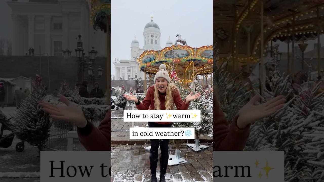 Finnish clothing hack: stay warm in any weather❄️ Ad @svalafinland7802