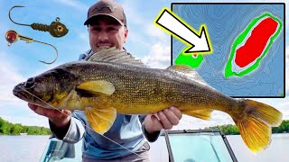 Where to Find GIANT WALLEYE in Summer (Biggest Fish in the Lake)