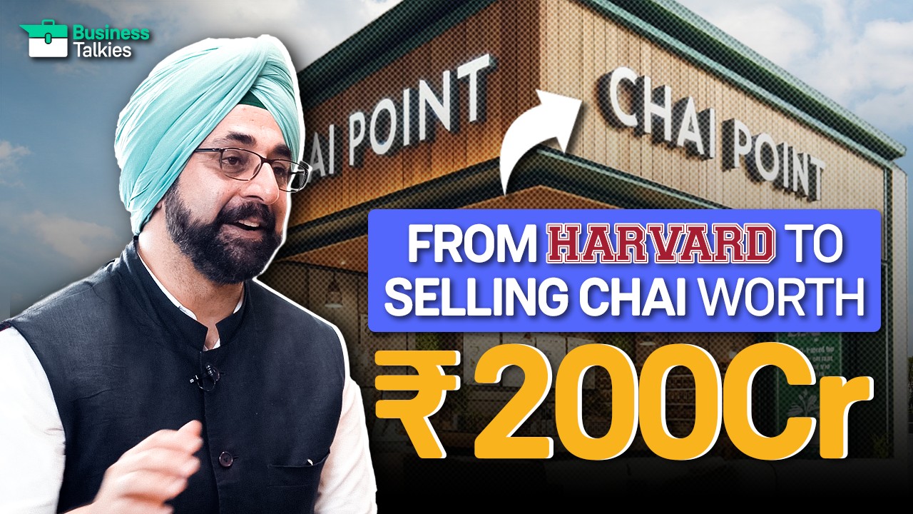 ₹200 Crore in Revenue from Chai? Chai Point Founder Spills the Beans | Business Talkies