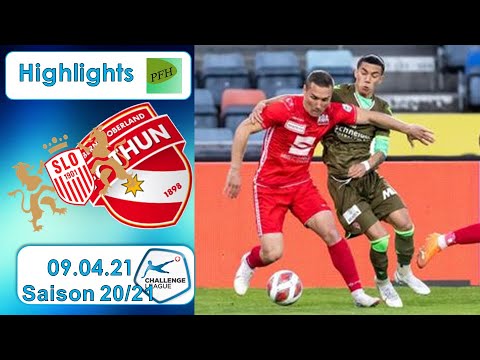 Highlights: FC Stade Lausanne - Ouchy vs FC Thun (09.04.21)