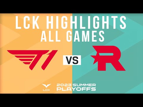 T1 vs KT Highlights ALL GAMES | LCK Summer Playoffs 2023 | T1 vs KT Rolster