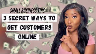 3 WAYS I GET CUSTOMER ORDERS | Small Business Tips | Online Business | Press on Nail Business Tips