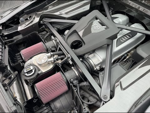 2017+ Audi R8 V10 Intake Install K&N/BMC