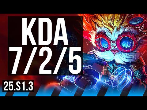 HEIMERDINGER vs SYNDRA (MID) | 600+ games | KR Master | 25.S1.3