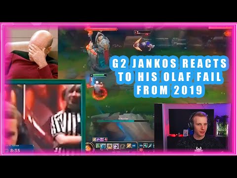 G2 Jankos Reacts to His Olaf FAIL From 2019 [FUNNY]