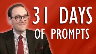 I Gave Myself Daily Writing Prompts for a Month
