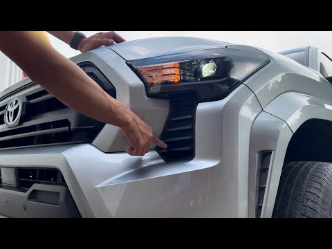 Toyota Tacoma 2024-2025 Daytime running light, turn signal light  Installation.