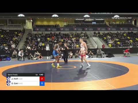 74 Kg Semifinal - Jason Nolf, NLWC/TMWC Vs David Carr, CRTC - TMWC