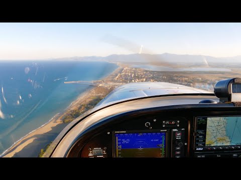 I flew around Europe on an ultralight airplane.