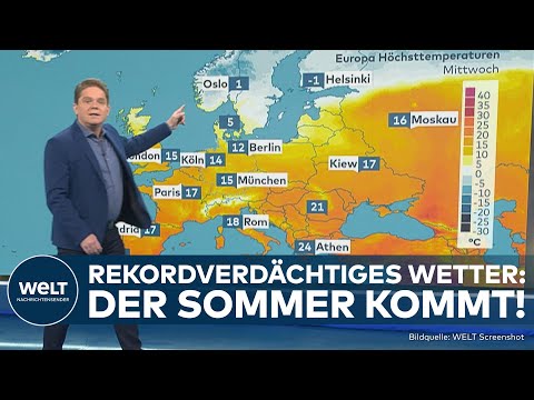 WETTER: Starke Warmluft kommt nach Deutschland - Pflanzen sind schon im Vollfrühling!