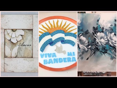 ManoslaObraTv 2019 - Programa 33 - Marco Decapado - Pintar Cuadros - Brillantina