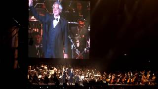 Tristeza- canta Andrea Bocelli- Allianz Parque- São Paulo