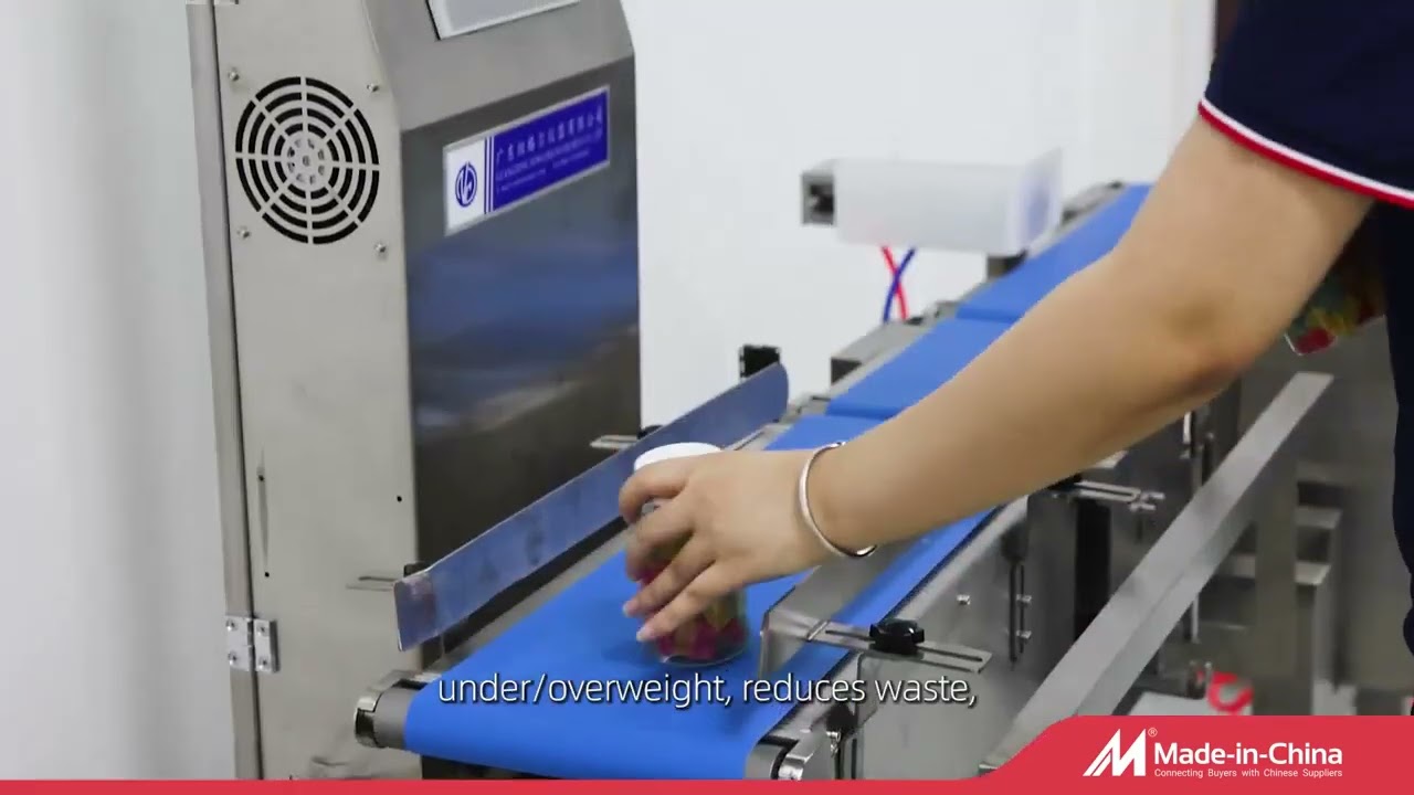 Dynamic checkweigher, auto check weigher conveyor machine