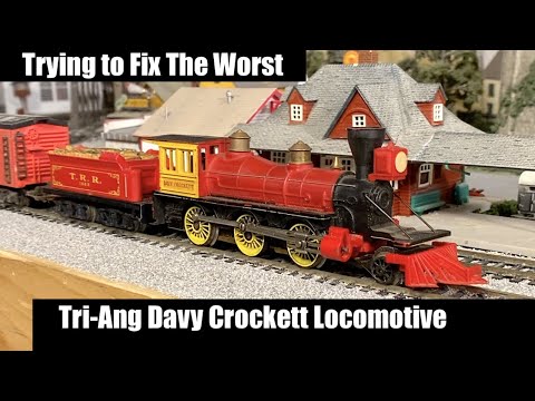 The Locomotive I failed to fix - Will it Run? 1963 Davy Crockett
