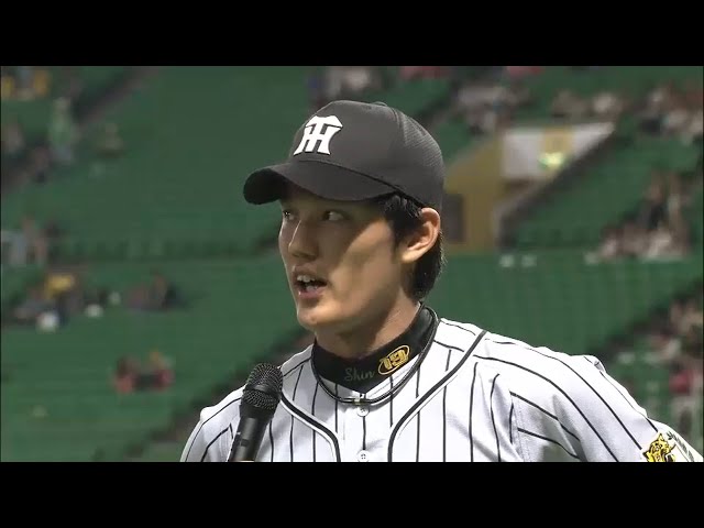 タイガース・藤浪投手ヒーローインタビュー 2015/6/10 H-T