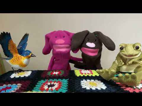 Lindsay Munroe w/Raffi - Frogs and Birds (Official Puppet Video)