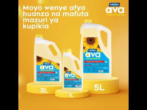 Ava 3 Layer Refined Sunflower Oil 20L Bucket
