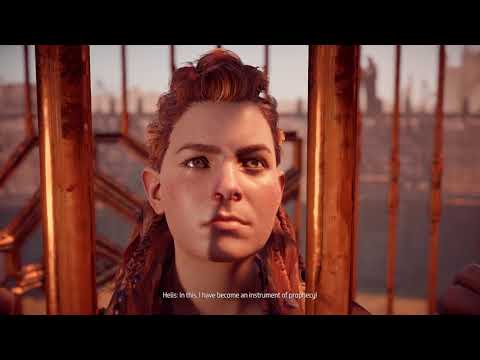 Let's Play Horizon Zero Dawn Gameplay Walkthrough Hard Blind Part 62 - Behemoth Boss Fight