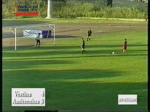 Vestina Amiternina 4 3 ai rigori Finale Play Off Promozione 29 05 2005