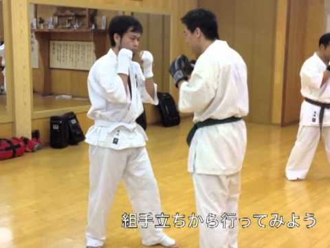 極真会館 千葉道場 ビジネスマンクラス パンチのカウンター！