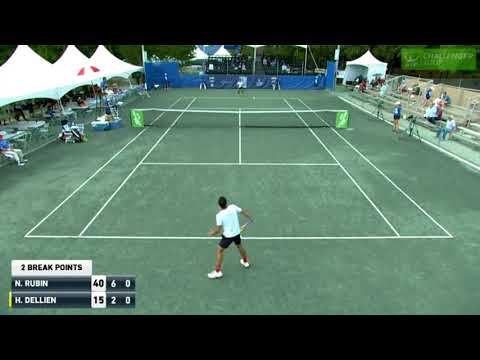 Noah Rubin vs Hugo Dellien - Tallahassee 2018 SF