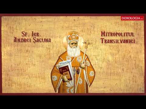 Troparul Sfântului Ierarh Andrei Șaguna, Mitropolitul Transilvaniei (30 noiembrie)