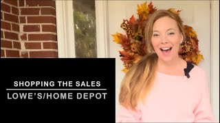 Shopping the November plant sales at Lowe’s and Home Depot