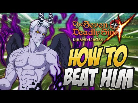HOW TO DESTROY DEMON HENDRICKSON BOSS BATTLES! Seven Deadly Sins Grand Cross