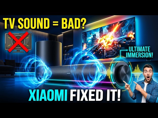 New Xiaomi Desktop Speaker Pro Set Soundbar Is Shockingly Powerful for the Price!