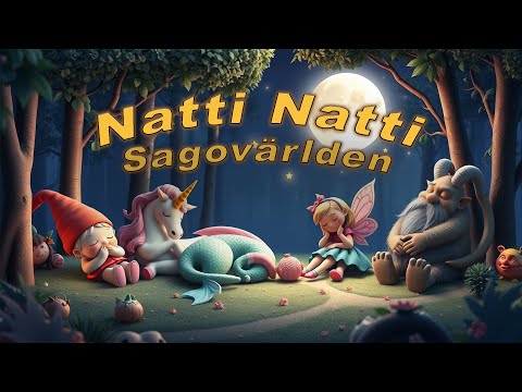 Godnattsaga för barn – Natti Natti Sagovärlden  | Sovdagsvideo med djur