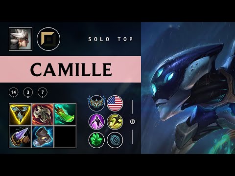 Camille Top vs Gnar - NA Challenger Patch 25.23