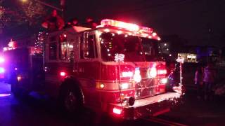 preview picture of video 'Wallington Fire Department's 2014 Holiday Parade'